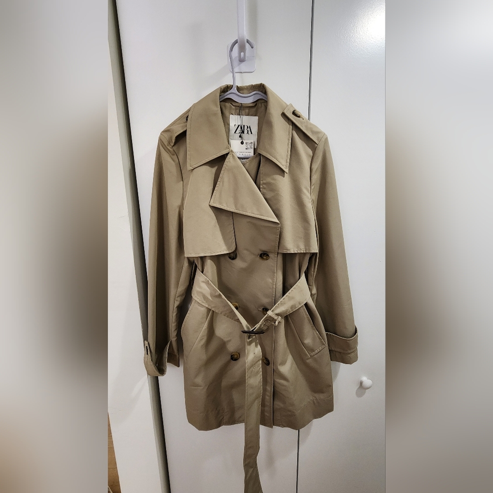 Zara Tan Trench Coat